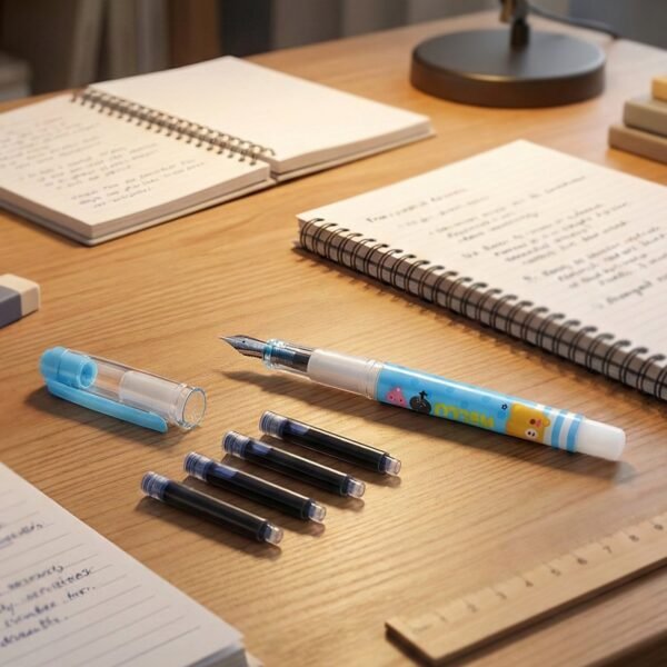 Cute Cartoon Liquid Ink Pen Set