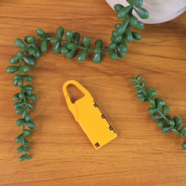 Portable 3-Digit Combination Number Lock (1 Pc)