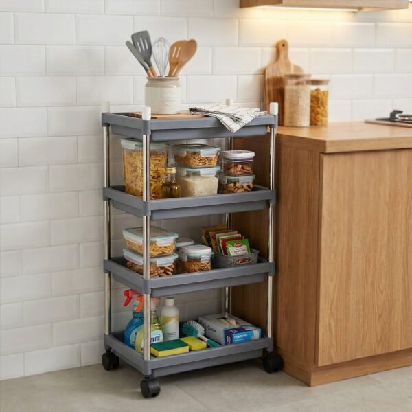 MULTIPURPOSE4RACK-02.jpg 4-Layer Rolling Storage Cart with Wheels Set
