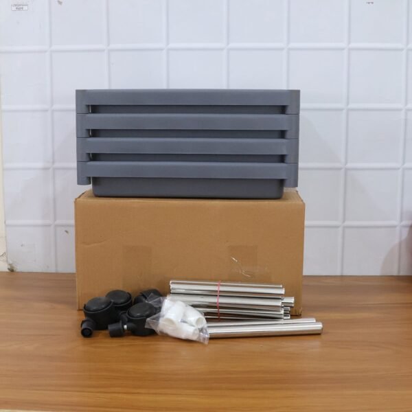 MULTIPURPOSE4RACK-live.jpg 4-Layer Rolling Storage Cart with Wheels Set