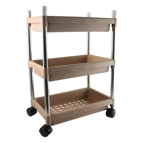 3-Layer Multipurpose Storage Trolley