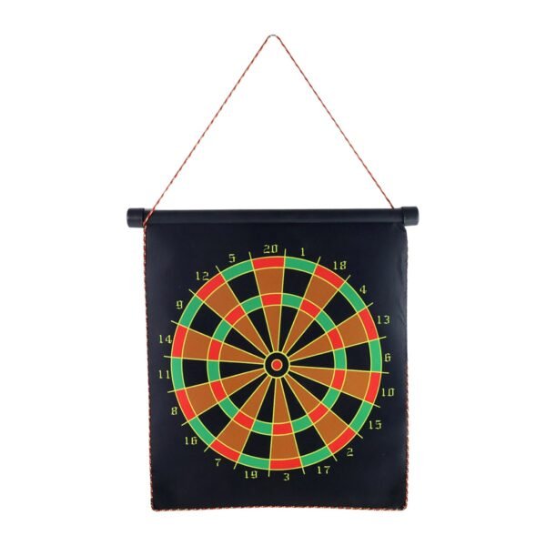 Magnet-Dartboard-01.jpg Magnetic Roll-Up Dartboard Game - (12-inch / Set)