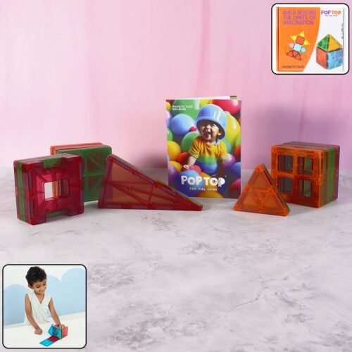 Magnetic Building Tiles - (32pc / Set)