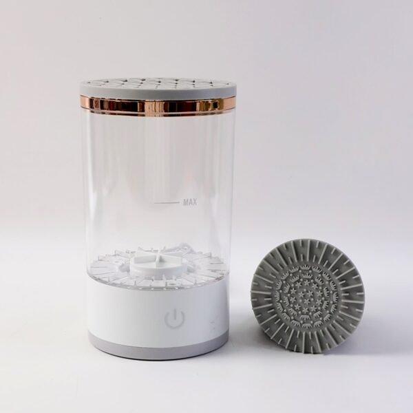 Electric Makeup Brush Cleaner Dryer – Automatic USB Rechargeable Brush Washing