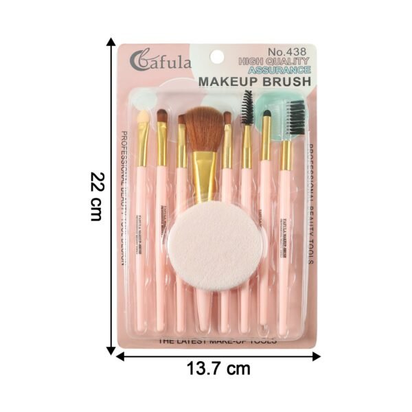 9-in-1 Professional Makeup Brush Set (1 Set)