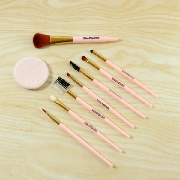 9-in-1 Professional Makeup Brush Set (1 Set)