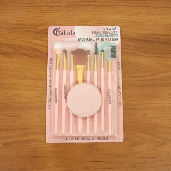 9-in-1 Professional Makeup Brush Set (1 Set)