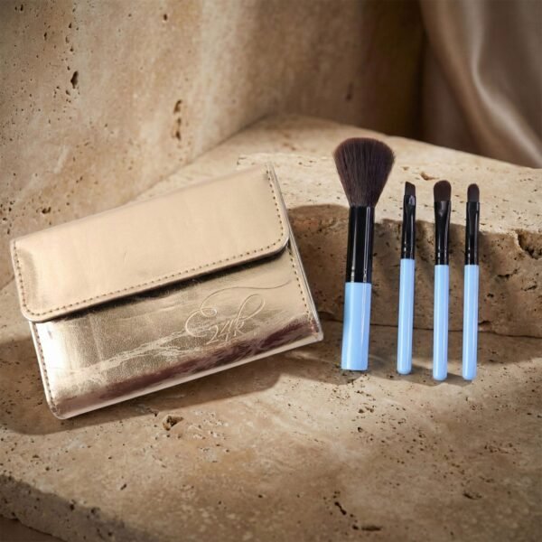 4-in-1 Professional Makeup Brush Set (1 Pc)