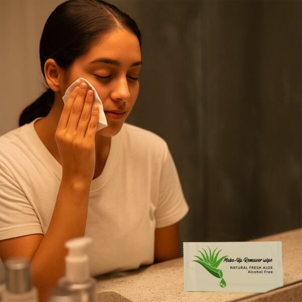 MakeupWipes-03.jpg Premium Natural Aloe Makeup Remover Wipes (Pack of 10 Pc)