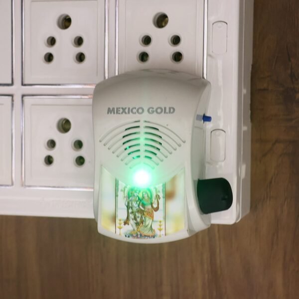 Electric Mantra Bell with LED Light (1 Pc)