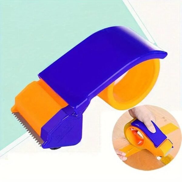 60mm Hand Tape Dispenser Packing Packaging Boxes Roll Roller Cutter