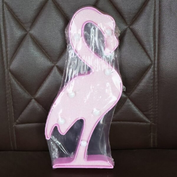 MarqueeFlamingo-Liveimage.jpg Flamingo Shape LED Decorative Night Light (1 Pc)