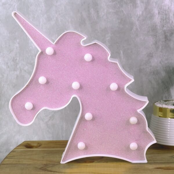 Unicorn Shaped LED Decorative Night Light (1 Pc)