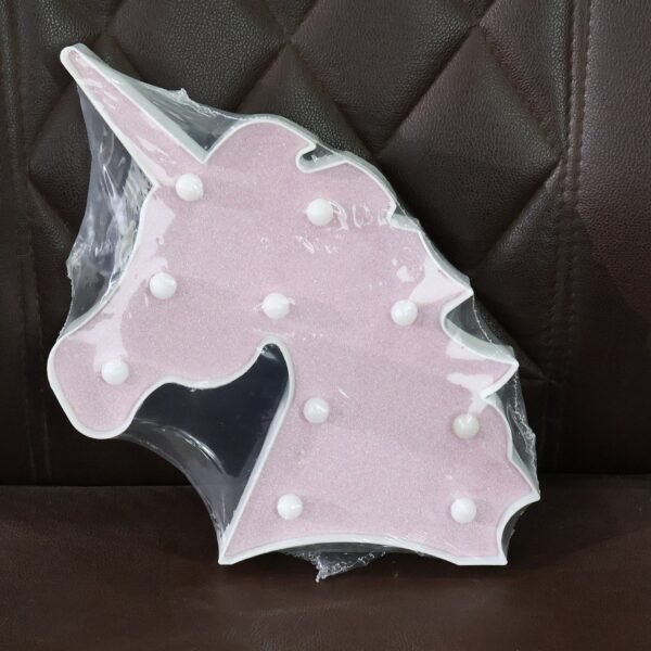 Unicorn Shaped LED Decorative Night Light (1 Pc)