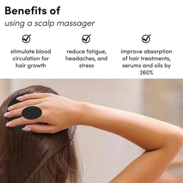 MassagerBrush-03.jpg Scalp Massager Shampoo Brush (1 Pc)