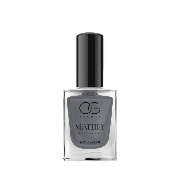 OG Beauty Calm Grey Mattify Nail Paint (10 ML / 1 Pc)
