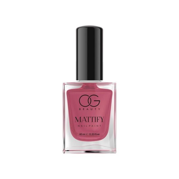 OG Beauty Perfect Pink Mattify Nail Paint (10 ML / 1 Pc)