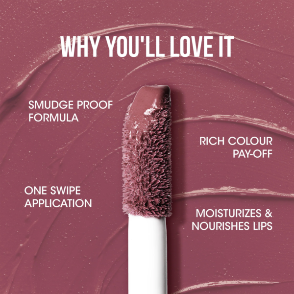 OG Beauty Merry Mulberry Moisture Lock Liquid Lipstick (4.5 ML / 1 Pc)