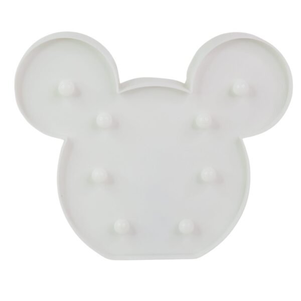 Mickey3DNightLight-04.jpg Mickey Shaped LED Decorative Night Light (1 Pc)