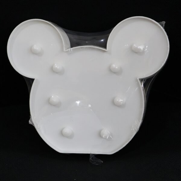 Mickey3DNightLight-liveimage.jpg Mickey Shaped LED Decorative Night Light (1 Pc)