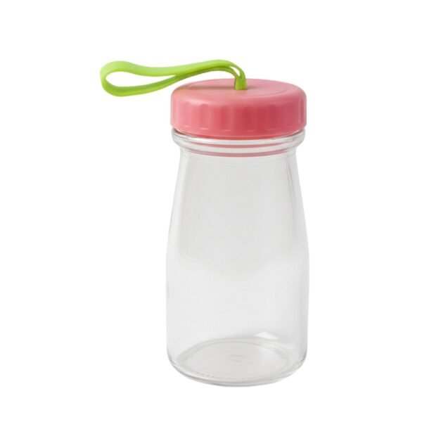 Premium Glass Bottle with Leak-Proof Lid 300 ML