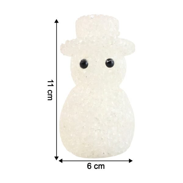 Snowman-Shaped Decorative LED Night Lamp (1 Pc)