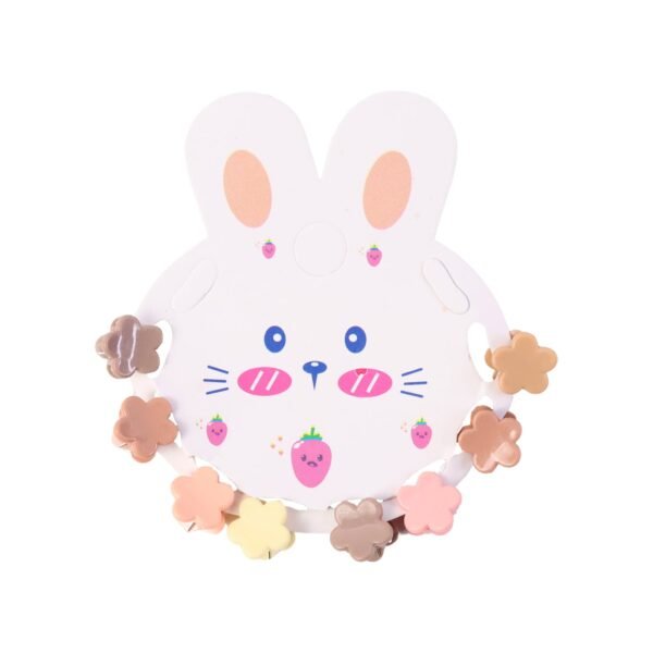 Premium Flower-Shaped Mini Hair Claw Clip Set