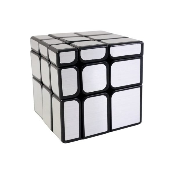 Mirror-Cube-07.jpg Mirror Cube – 3x3 Puzzle Cube with Reflective Silver Surfaces