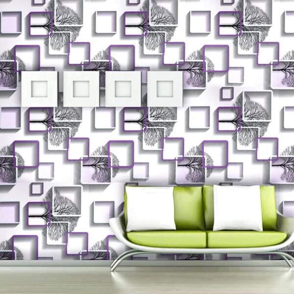 Self-Adhesive Waterproof Wallpaper Roll - (1 Pc / Mix Design)