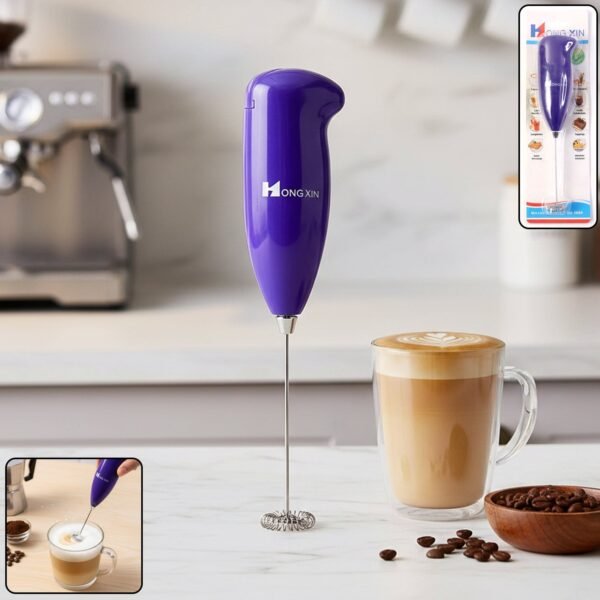 Mixer-Frother-01.jpg Handheld Mixing & Frothing Blender for Coffee, Milk, Tea (1 Pc)