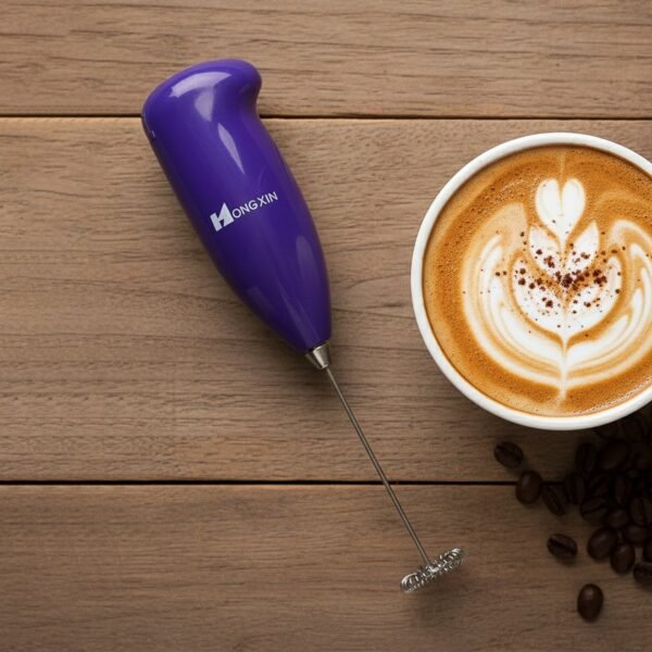 Mixer-Frother-02.jpg Handheld Mixing & Frothing Blender for Coffee, Milk, Tea (1 Pc)