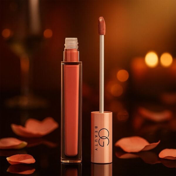 OG Beauty Coral Charm Moisture Lock Liquid Lipstick (4.5 ML / 1 Pc)