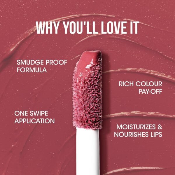 OG Beauty Coral Charm Moisture Lock Liquid Lipstick (4.5 ML / 1 Pc)