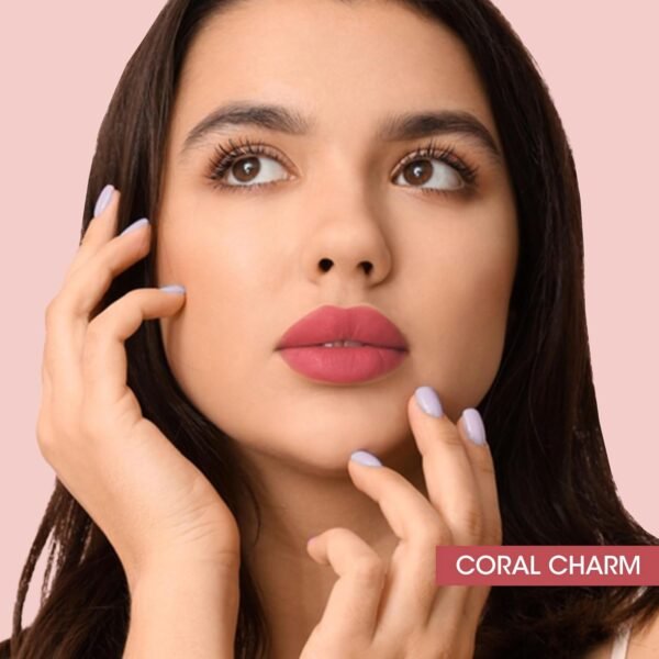 OG Beauty Coral Charm Moisture Lock Liquid Lipstick (4.5 ML / 1 Pc)