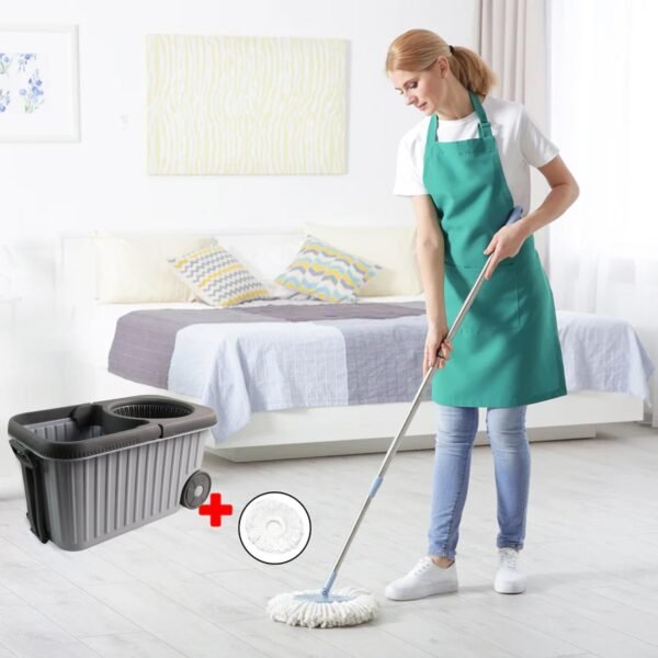 Mop-05_56687655-fc64-4ffd-a61d-554d22a7abdc.jpg Apex Magic Spin Mop Cleaning Set with Dual Chamber Bucket & Wheels