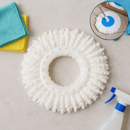 Microfiber Spin Mop Refill Head 360° Rotating Mop (1 Pc)