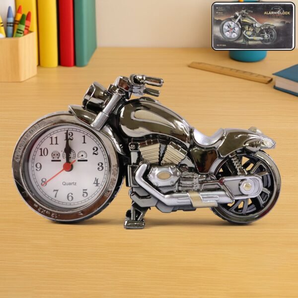 Motorcycle-Alarm-Clock-01.jpg Motorcycle Alarm Clock, Motor Table Clock for Home Decor (1 Pc)