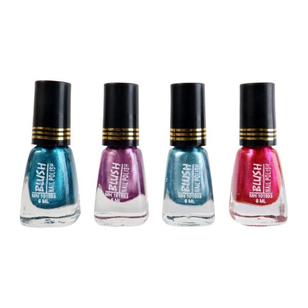 Blush Metallic Mini Nail Polish (Mix Color / 6 ML / 1 Pc)