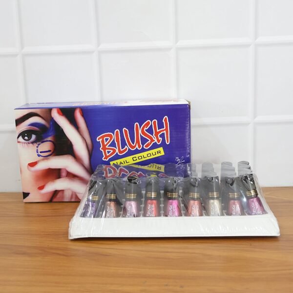 Blush Metallic Mini Nail Polish (Mix Color / 6 ML / 1 Pc)