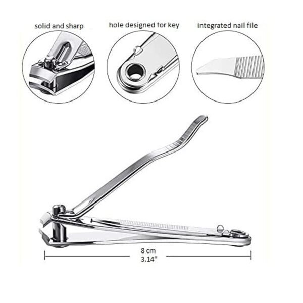 Premium Heavy-Duty Stainless Steel Nail Cutter (1 Pc)
