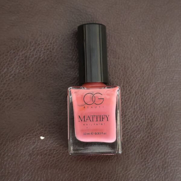 OG Beauty Perfect Pink Mattify Nail Paint (10 ML / 1 Pc)