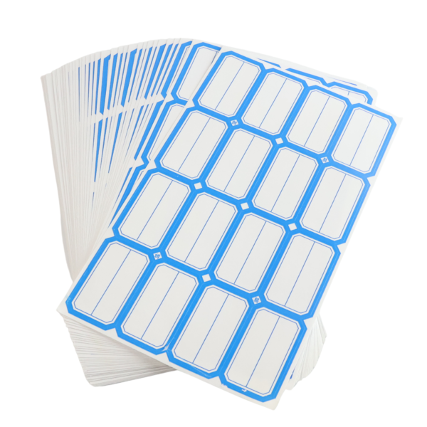 Writable Label Stickers – 50 Sheets Self-Adhesive Label