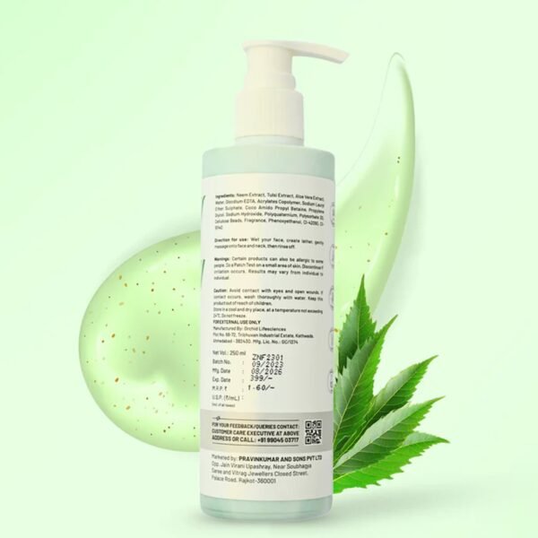 Zequz Neem & Tulsi Face Wash - (1 Pc / 250 ML)