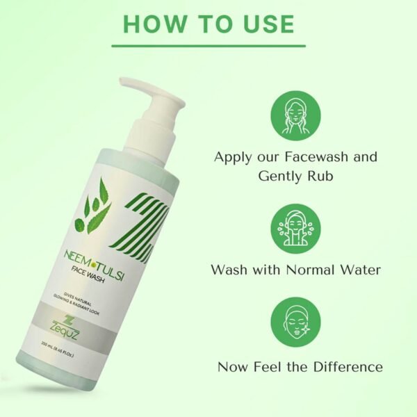 Zequz Neem & Tulsi Face Wash - (1 Pc / 250 ML)