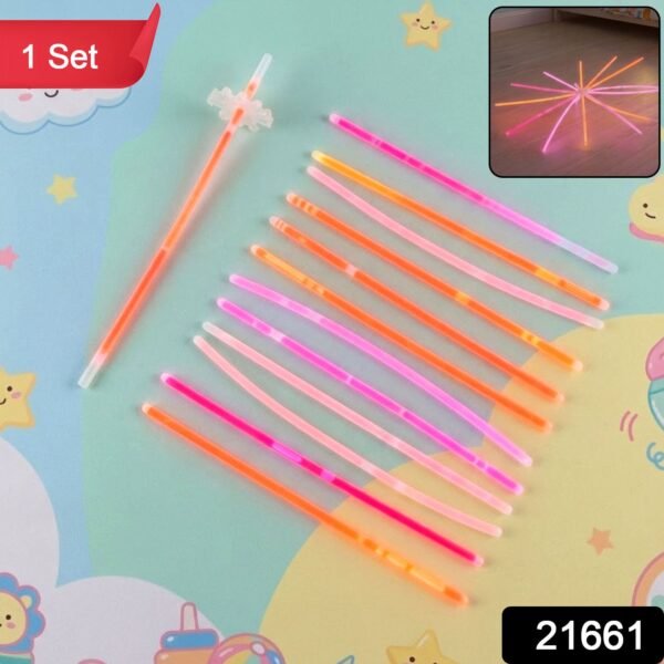 Dark Glow Chakdol Toy Set (1 Set / 13 Glow Sticks)