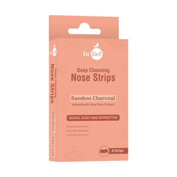 In'lief Bamboo Charcoal Deep Cleansing Nose (8 Strips)
