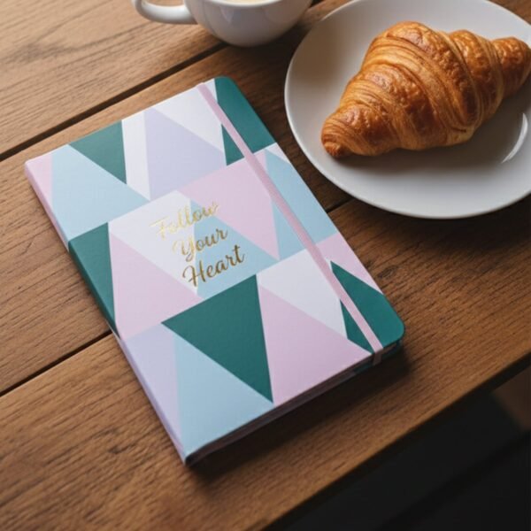 Notebook-03.jpg Hardcover Ruled Notebook, Diary & 200 Pages 21x15 cm (1 Pc)