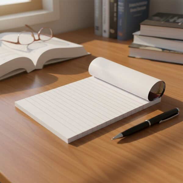 Premium Pocket Notebook – 80-Page Writing Notepad (165 × 105 mm, 1 Pc)