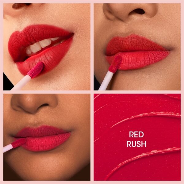 OG Beauty Red Rush Moisture Lock Liquid Lipstick (4.5 ML / 1 Pc)
