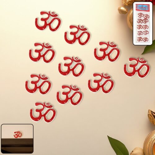 OMSticker-WOSKU-01.jpg Traditional Decorative “Om” Sticker - (Set)